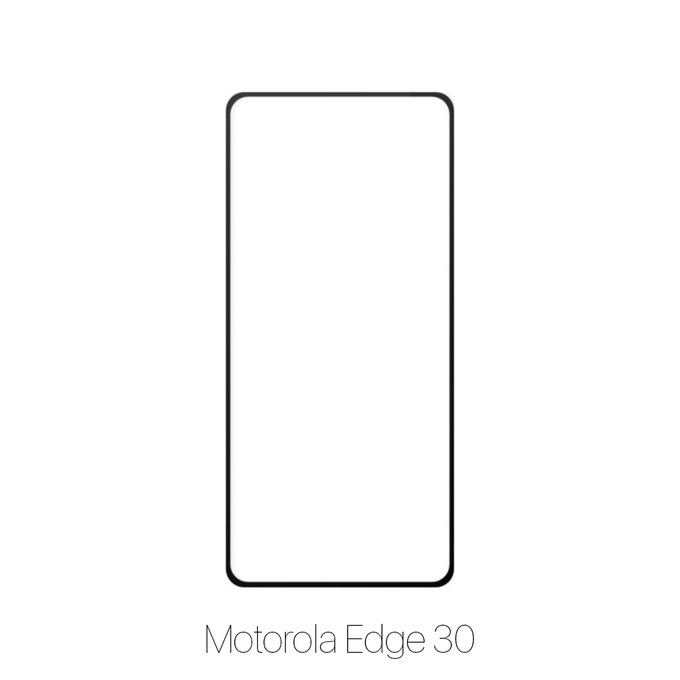 Vetro temperato FullCase per MotGoldla Edge 30, FixPremium