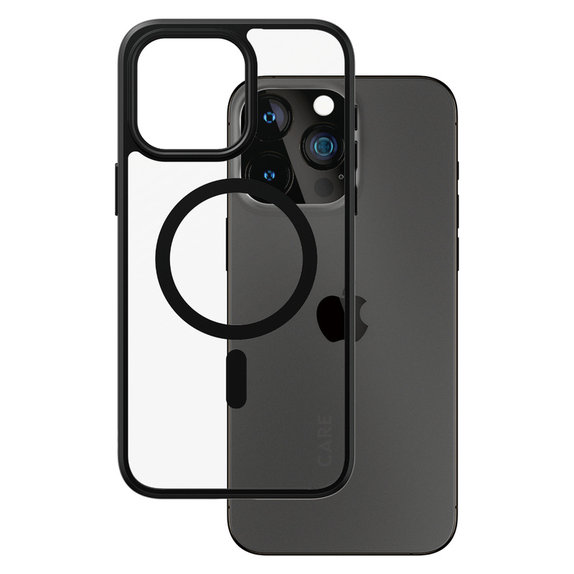 Custodia Urban Combat con MagSAFE by PanzerGlass per iPhone 15 Pro Max, Nero, PanzerGlass