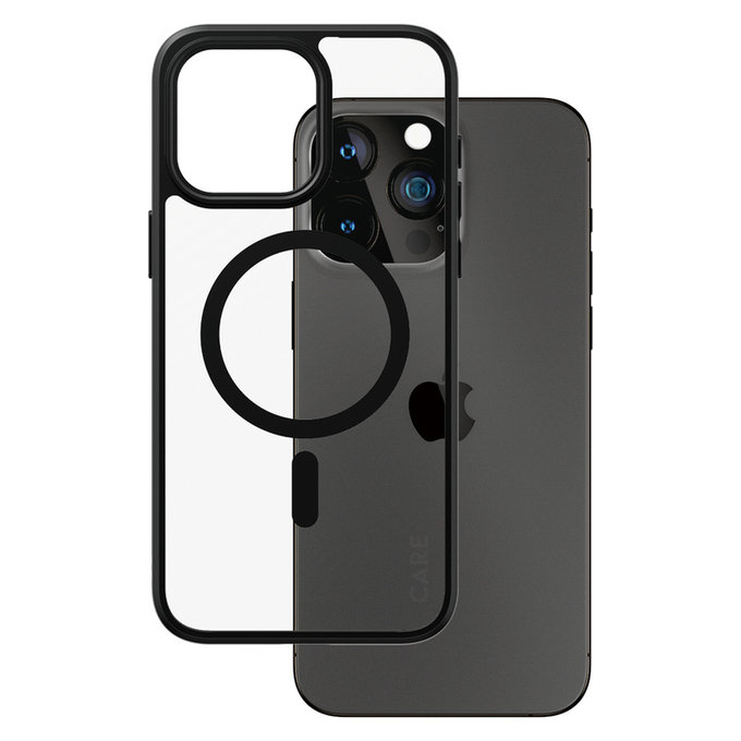 Custodia Urban Combat con MagSAFE by PanzerGlass per iPhone 15 Pro Max, Nero, PanzerGlass