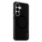 Custodia Smokey con QI nero per Samsung Galaxy S25, Nero, PanzerGlass
