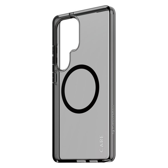 Custodia Smokey con QI nero per Samsung Galaxy S25 Ultra, Nero, PanzerGlass