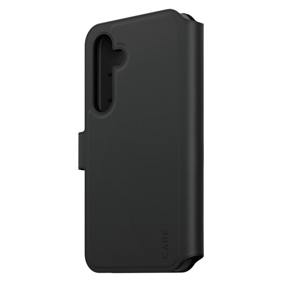 Custodia Wallet Tango Two-In-One con QI per Samsung Galaxy S25+, Nero, PanzerGlass