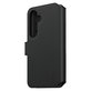 Custodia Wallet Tango Two-In-One con QI per Samsung Galaxy S25, Nero, PanzerGlass