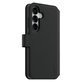 Custodia Wallet Tango Two-In-One con QI per Samsung Galaxy S25, Nero, PanzerGlass