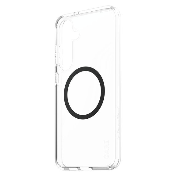 Custodia Urban Combat con QI nero per Samsung Galaxy S25+, Trasparente, PanzerGlass
