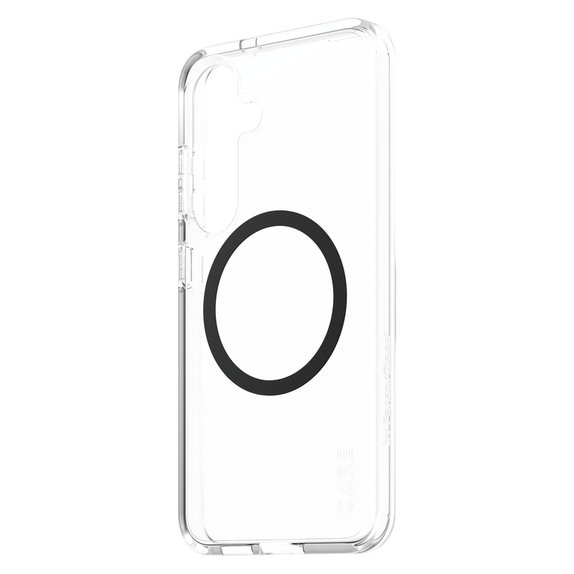 Custodia Urban Combat con QI nero per Samsung Galaxy S25, Trasparente, PanzerGlass