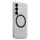 Custodia Urban Combat con QI nero per Samsung Galaxy S25, Trasparente, PanzerGlass