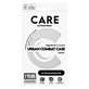 Custodia Urban Combat con QI bianco per Samsung Galaxy S25, Trasparente, PanzerGlass
