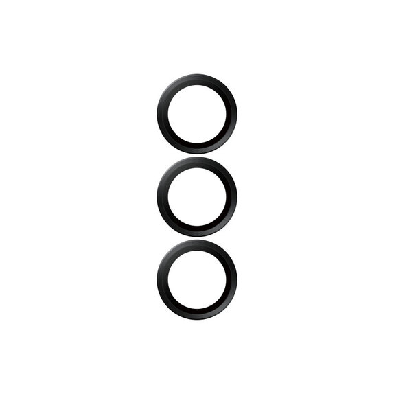 Protezione obiettivo Hoops Ceramic per Samsung S25+, Nero, PanzerGlass