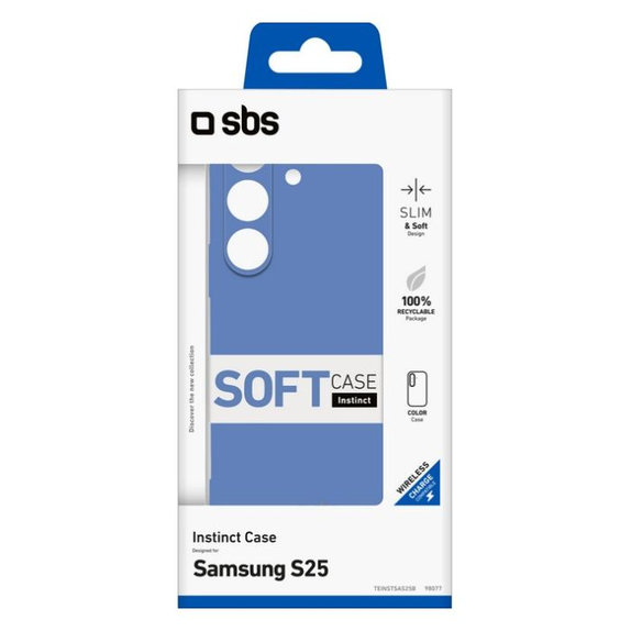Custodia Instinct per Samsung S25, Blue, SBS