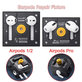 Strumento di fissaggio, riparazione e smontaggio per AirPods 1, 2, Pro, QianLi