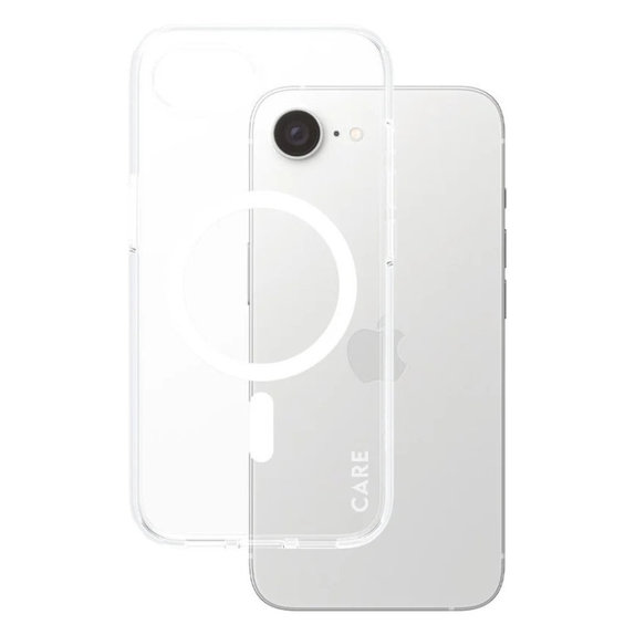 Cover Urban Combat con MagSafe per iPhone 17e/16e, Bianco, CARE