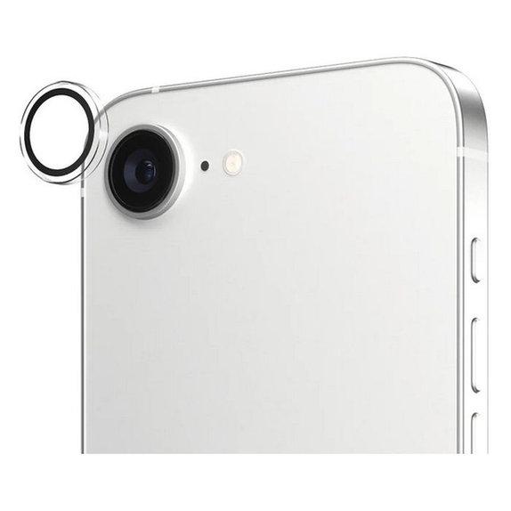 Protezione obiettivo fotocamera posteriore Hoops per iPhone 16e, Black, PanzerGlass