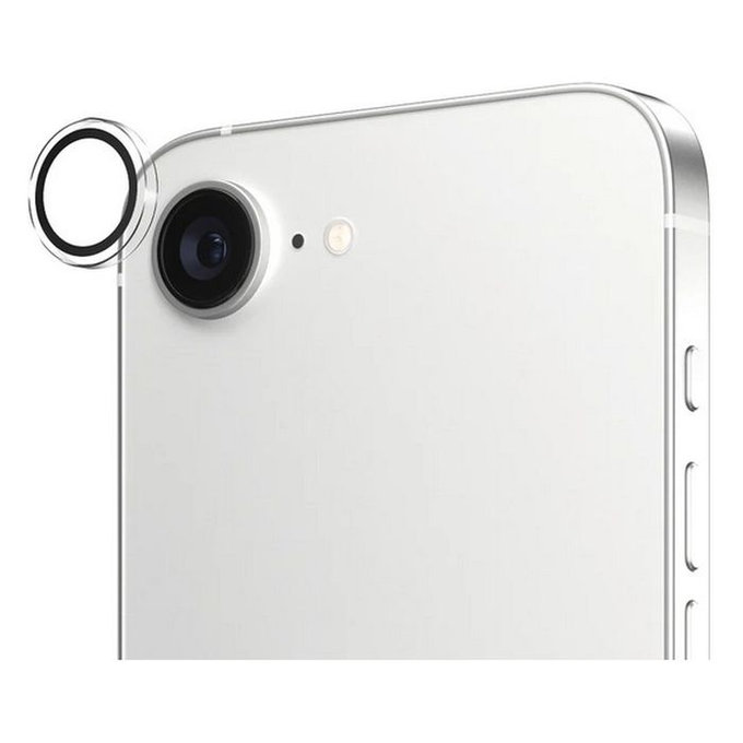 Protezione obiettivo fotocamera posteriore Hoops per iPhone 16e, Black, PanzerGlass