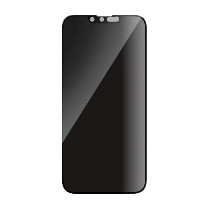 Vetro temperato UWF Privacy con applicatore per iPhone 17e/16e/14/13/13 Pro, Nero, PanzerGlass