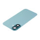 Vetro scocca posteriore per iPhone 16, Teal, con lente fotocamera, piastra metallica e magnete MagSafe