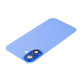 Vetro scocca posteriore per iPhone 16 Plus, Ultramarine, con lente fotocamera, piastra metallica e magnete MagSafe