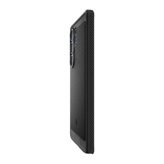 Custodia Rugged Armor con MagSafe per Samsung S25 Ultra, Matte Black, Spigen