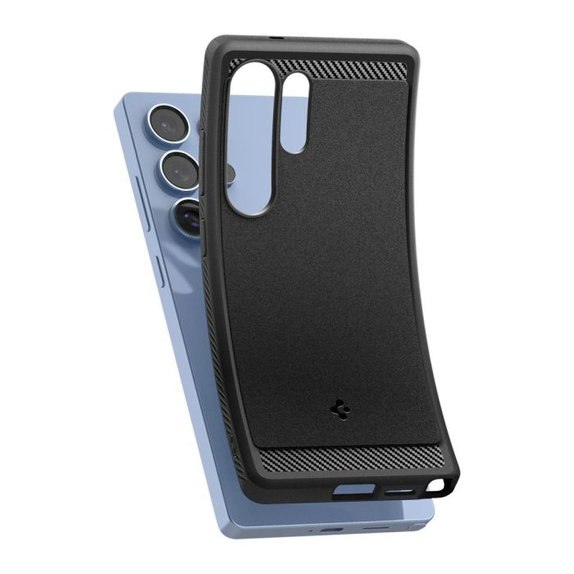 Custodia Rugged Armor con MagSafe per Samsung S25 Ultra, Matte Black, Spigen