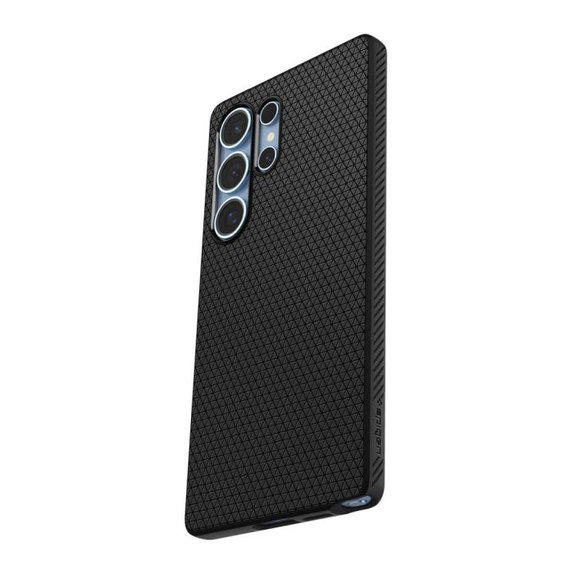 Custodia Liquid Air per Samsung S25 Ultra, Matte Black, Spigen