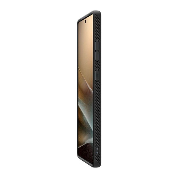Custodia Liquid Air per Samsung S25 Ultra, Matte Black, Spigen