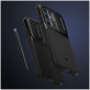Custodia Optik Armor per Samsung S25 Ultra, Black, Spigen
