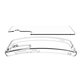 Custodia Ultra Hybrid per Samsung S25+, Crystal Clear, Spigen