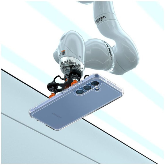 Custodia Ultra Hybrid per Samsung S25+, Crystal Clear, Spigen