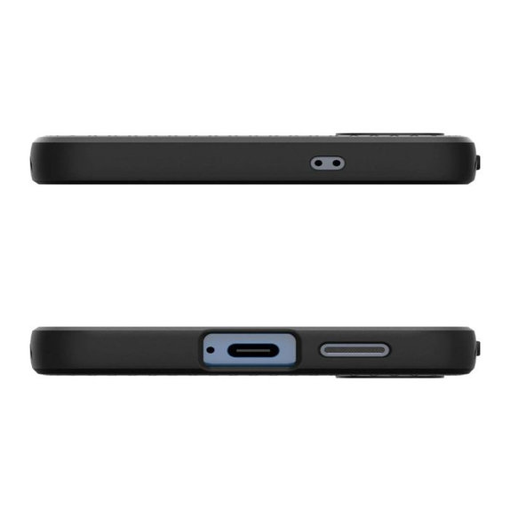 Custodia Liquid Air per Samsung S25, Matte Black, Spigen