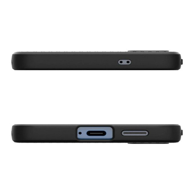 Custodia Liquid Air per Samsung S25, Matte Black, Spigen