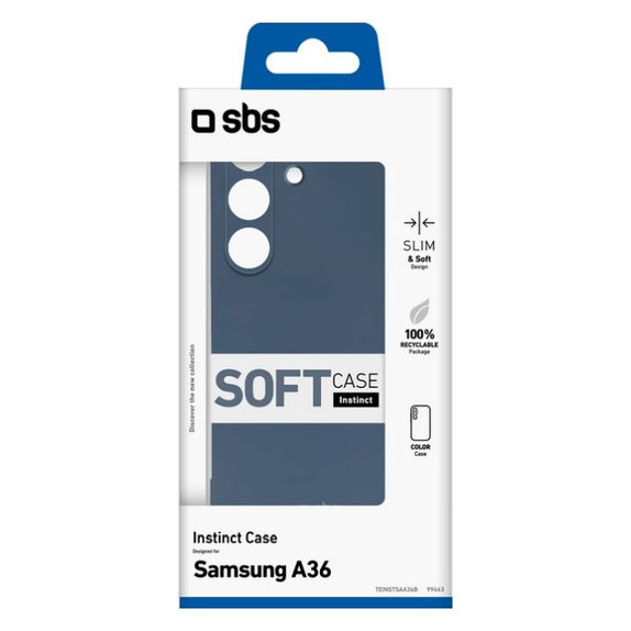 Custodia Instinct per Samsung A36, Blue, SBS