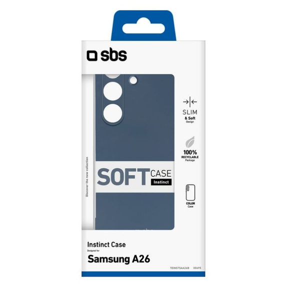 Custodia Instinct per Samsung A26, Blue, SBS