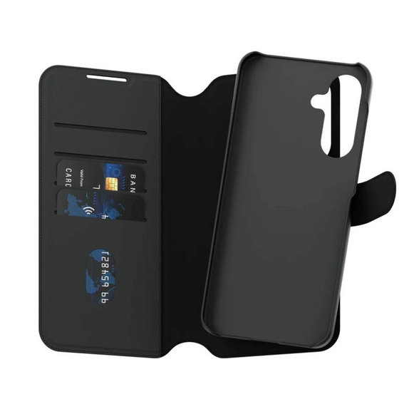 Custodia Wallet Tango Two-In-One per Samsung A56 5G, Black, PanzerGlass