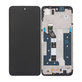 Schermo per Motorola Moto G35 5G, Black, Vetro touch con cornice