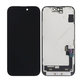 Schermo Soft OLED per iPhone 15, Vetro touch con cornice, DIAGNOSTIC