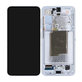 Schermo per Samsung S25, Icyblue, Vetro touch con cornice, GH82-36329C, Genuine Service Pack