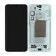 Schermo per Samsung S25 Plus, Mint, Vetro touch con cornice, GH82-36368B, Genuine Service Pack
