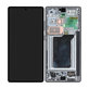 Schermo per Samsung S25 Ultra, Titanium Black, Vetro touch con cornice, GH82-36387D, Genuine Service Pack