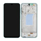 Schermo per Samsung A26 A266E, Mint, Vetro touch con cornice, GH82-37049C, Genuine Service Pack