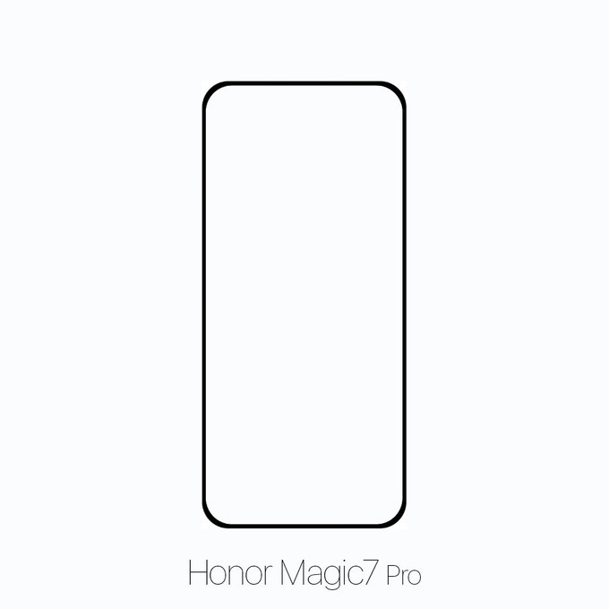 Vetro temperato FullCase per Honor Magic7 Pro, FixPremium