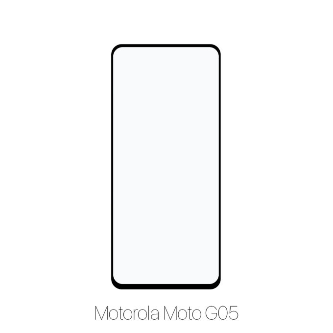 Vetro temperato FullCase per MotGoldla Moto G05, FixPremium