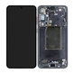 Schermo OLED per Samsung S25 Plus, Blueblack, Vetro touch con cornice