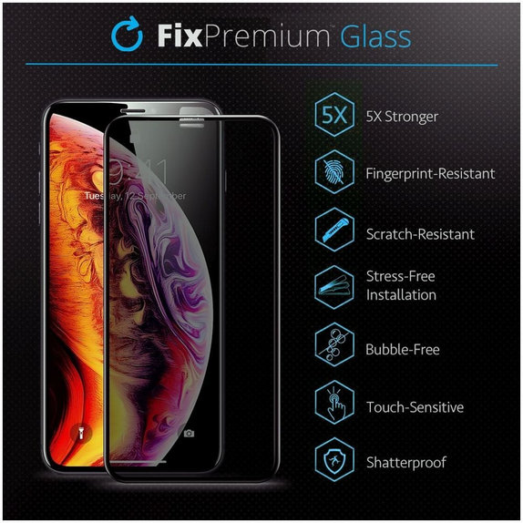 Vetro temperato Privacy Anti-Spy per Samsung S25 Plus, FixPremium