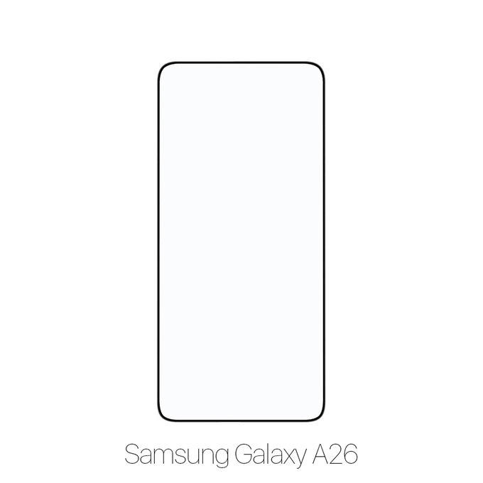 Vetro temperato FullCase per Samsung A26 A266E, FixPremium