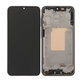 Schermo per Samsung A26 A266E, Black, Vetro touch con cornice