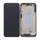 Schermo OLED per Samsung A26 A266E, Black, Vetro touch con cornice