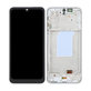 Schermo OLED per Samsung A26 A266E, White, Vetro touch con cornice
