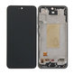 Schermo OLED per Samsung A36 A366E, Awesome Grey, Vetro touch con cornice