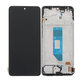 Schermo OLED per Xiaomi Redmi Note 14 Pro 4G 24116RACCG, Midnight Black, Vetro touch con cornice