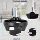 Ruota anteriore per Eufy Robovac serie, Black